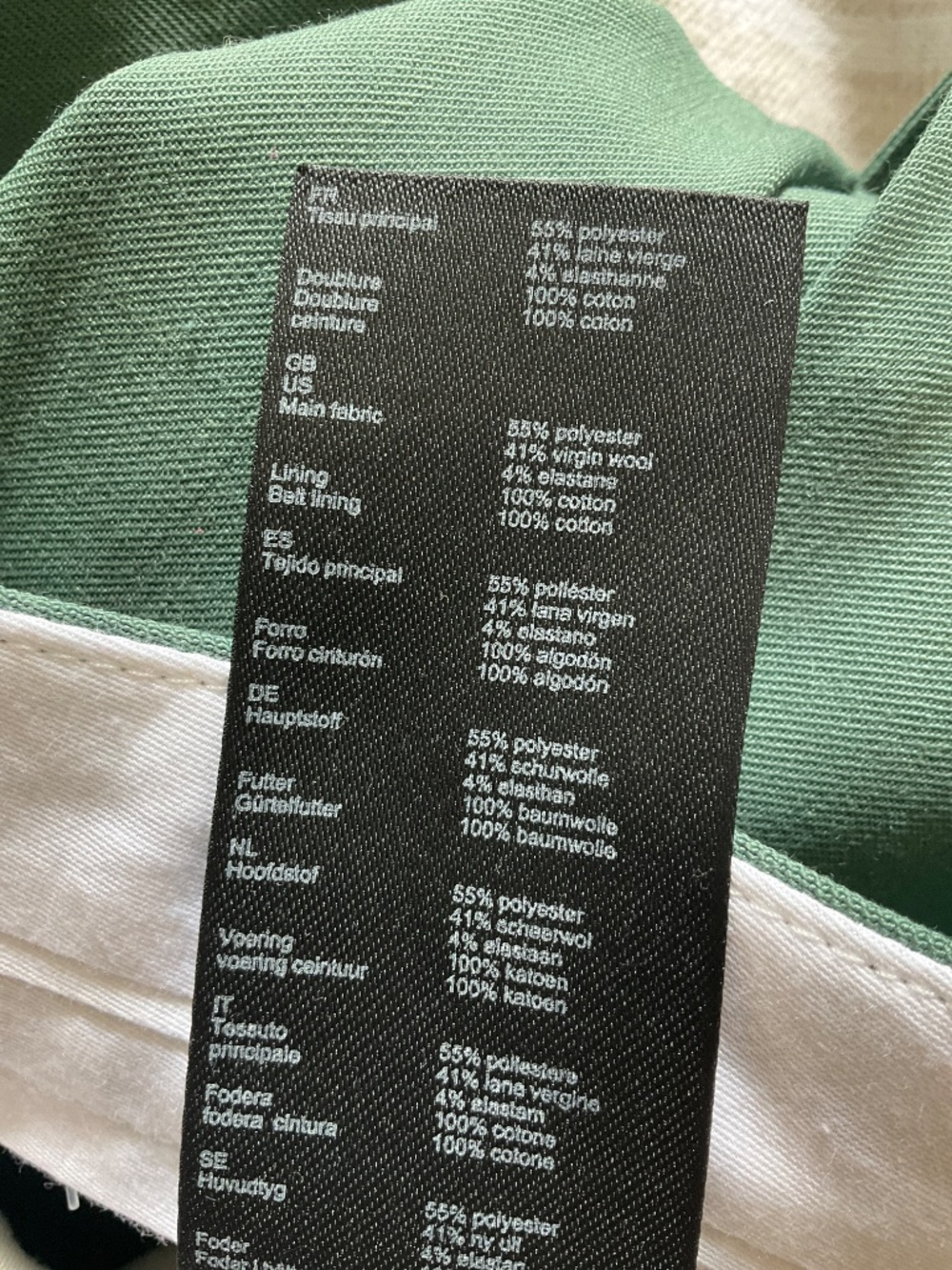 Make Straight-Cut Tailored Trousers Wool View 6